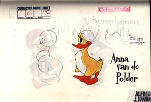Anna van de Polder Character Sheet.