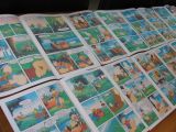 A close-up showing pages from the first chapter of book 1.