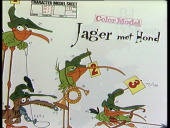 Jager met Hond, character sheet number: 24/2, 25/2, 26/2, May 1988